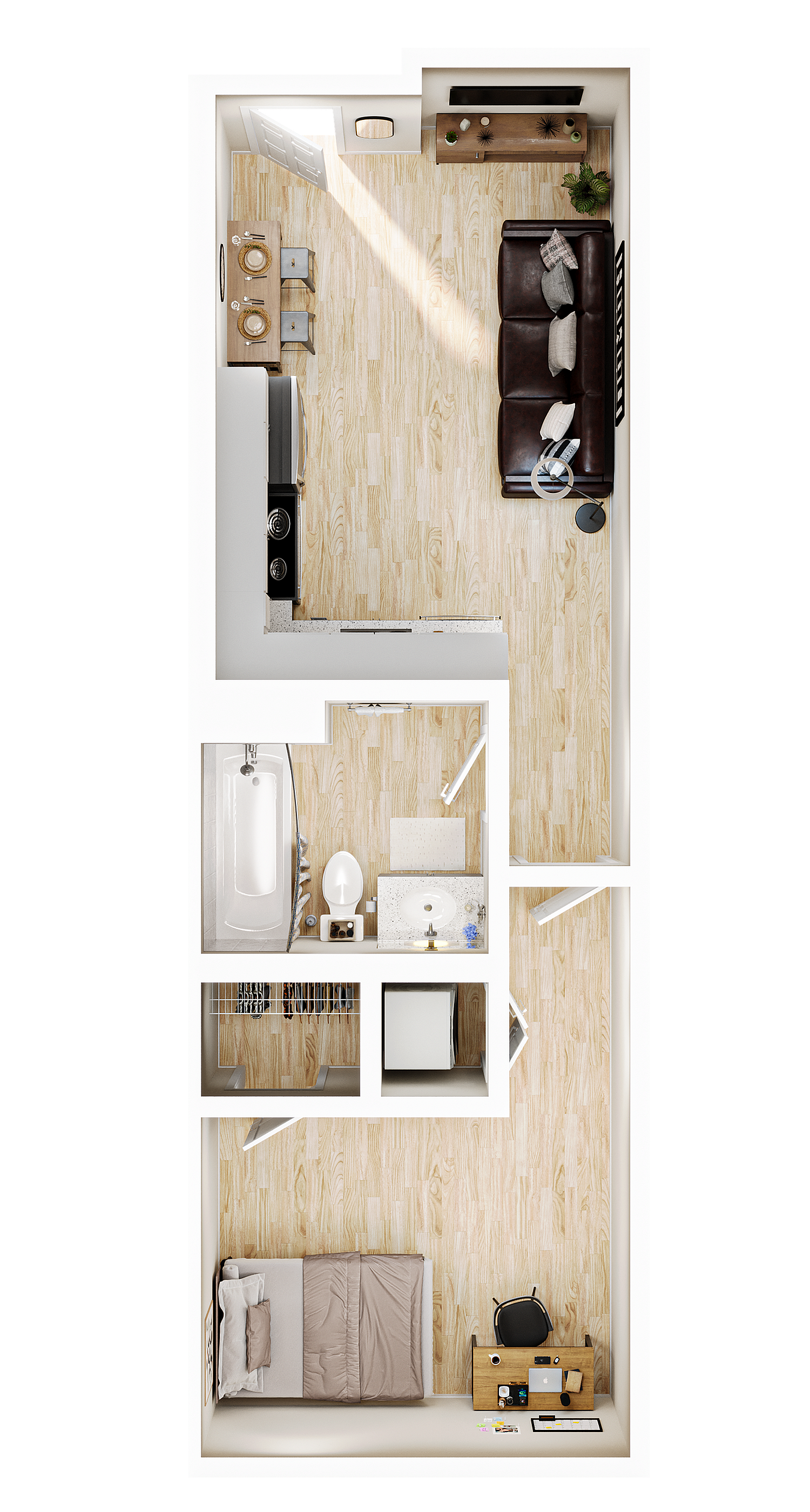 Elite Studio floor plan